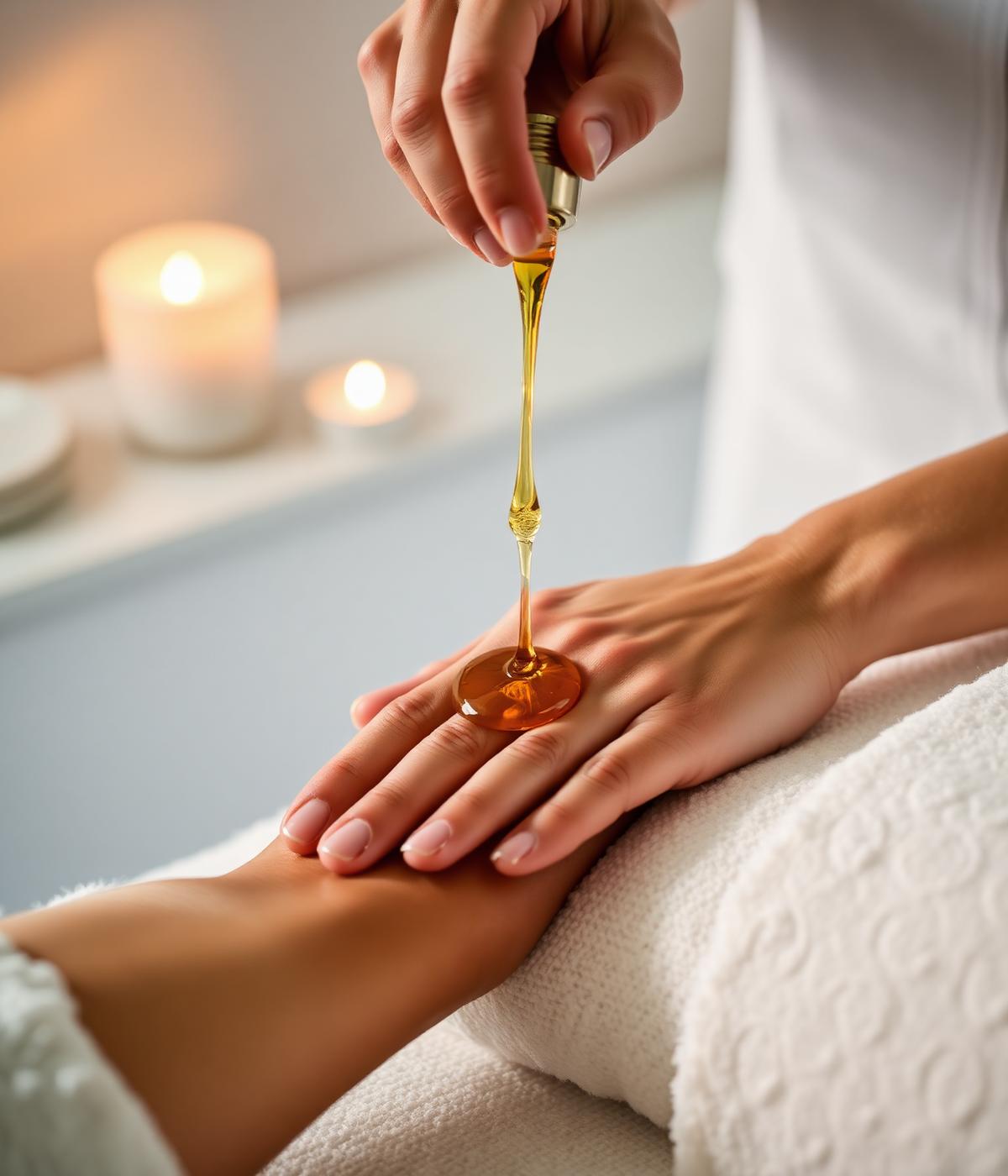 Chuyên viên Hoàng Nga Spa thực hiện liệu trình chăm sóc cao cấp